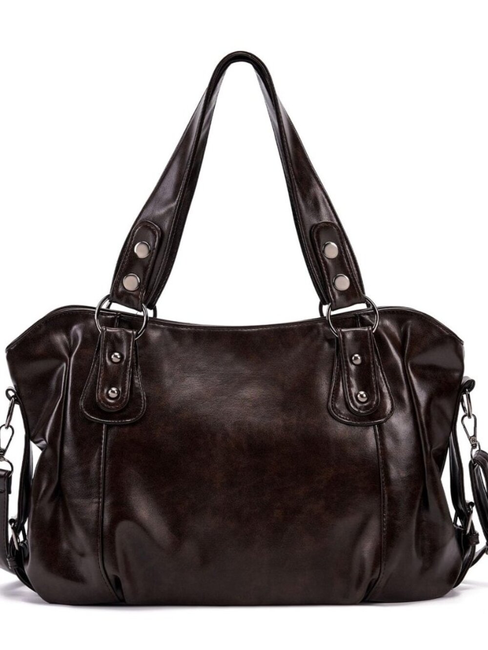 Tote Bag Medium Pu Leather Crossbody Bag Retro Y2k 90s Satchel Purse Vintage